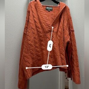 Terracotta sweater